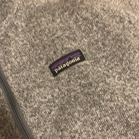 Patagonia fleece 3/4 zip grey sz xs - Picture 4 of 7